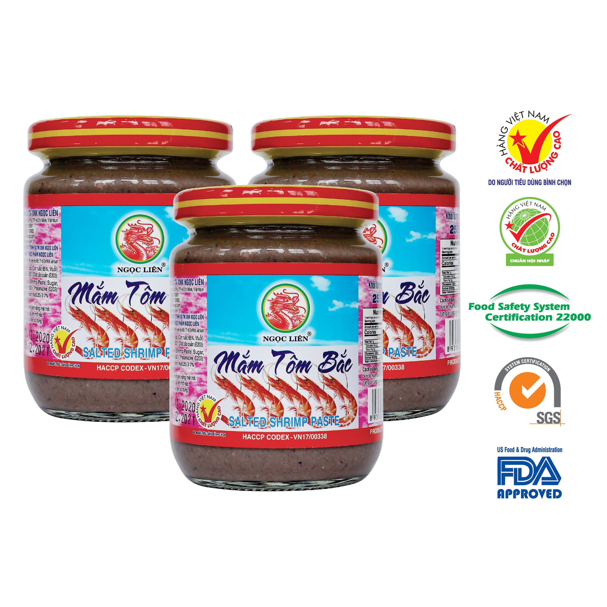 Mắm Tôm Bắc Ngọc Liên hủ 255g